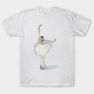 White Swan ballet T-Shirt